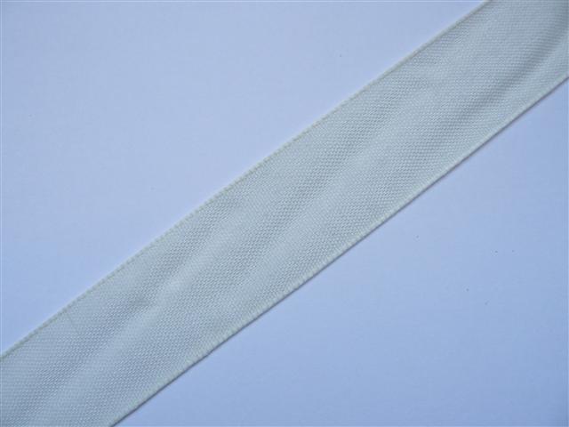 Levendig energie Yoghurt Lint en draad en koord :: Materiaalsoorten :: Textiel lint :: Katoen textiel  lint creme 6 mm